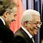 Tony Blair und Mahmud Abbas.