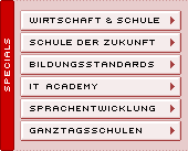 Wirtschaft & Schule Schule der Zukunft Bildungsstandards IT Academy Sprachentwicklung Ganztagsschulen